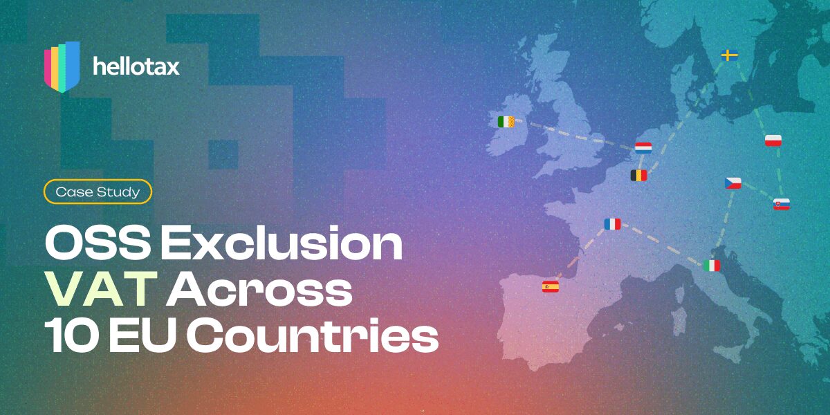 Case Study: OSS Exclusion VAT Across 10 EU Countries